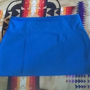 Short blue skirt 😚